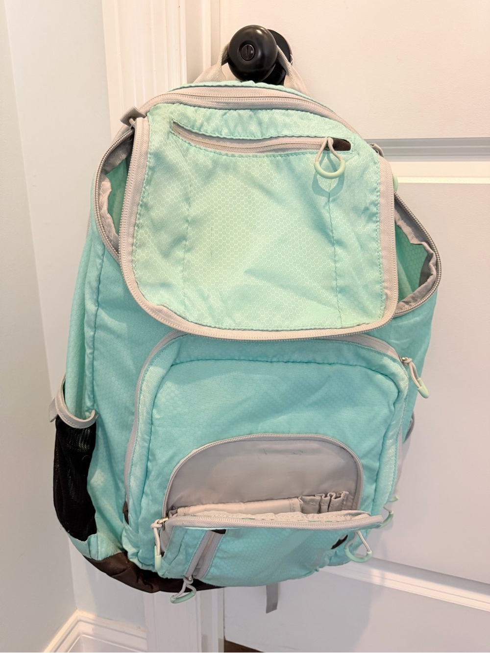 Embark Backpack - Light Aqua Women's Backpack Bag - Mint Green Travel Tote